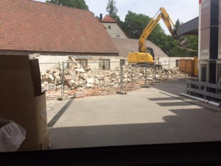 Abriss für Neubau