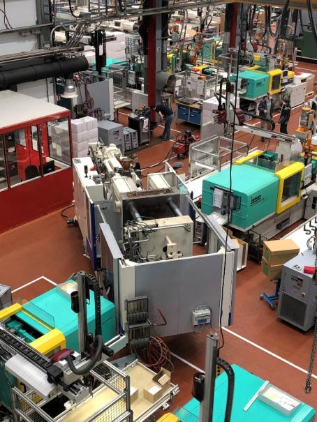 Montage neue Maschine 2021